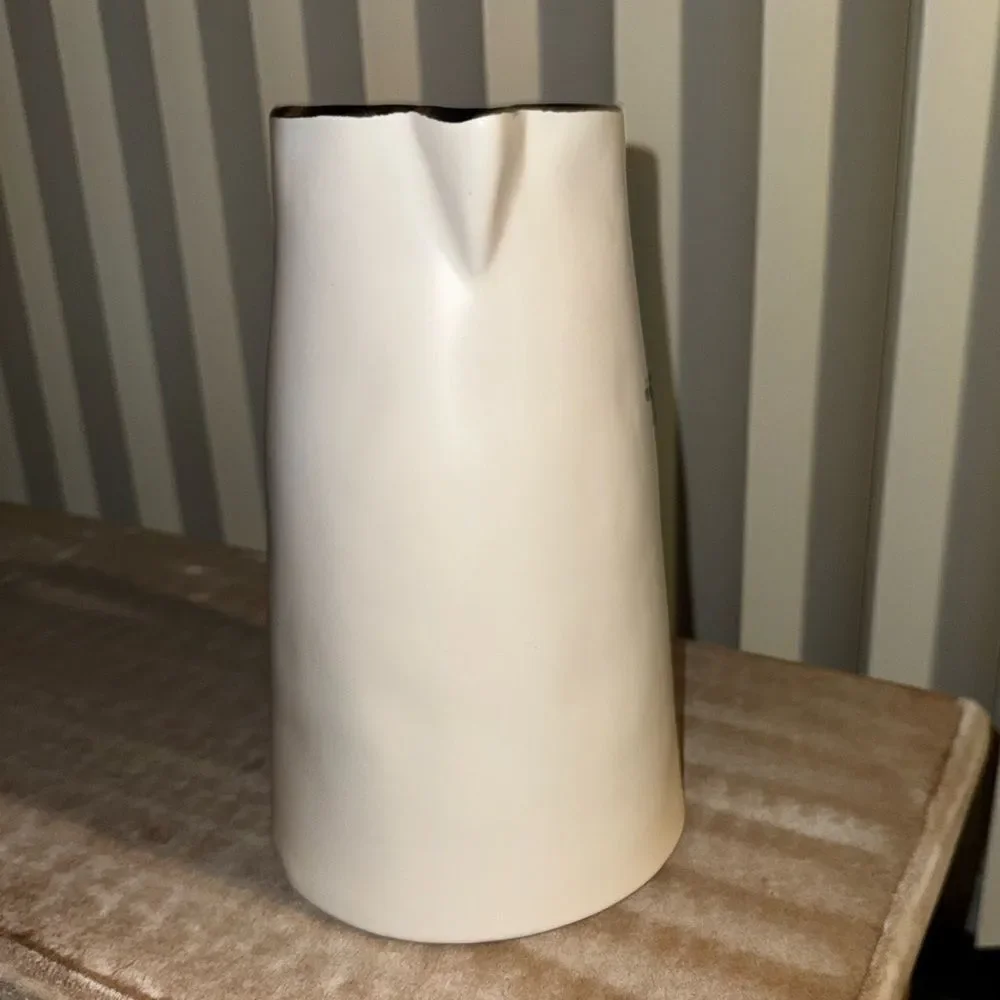 New Rae Dunn Farmline ceramic cow pitcher FRESH